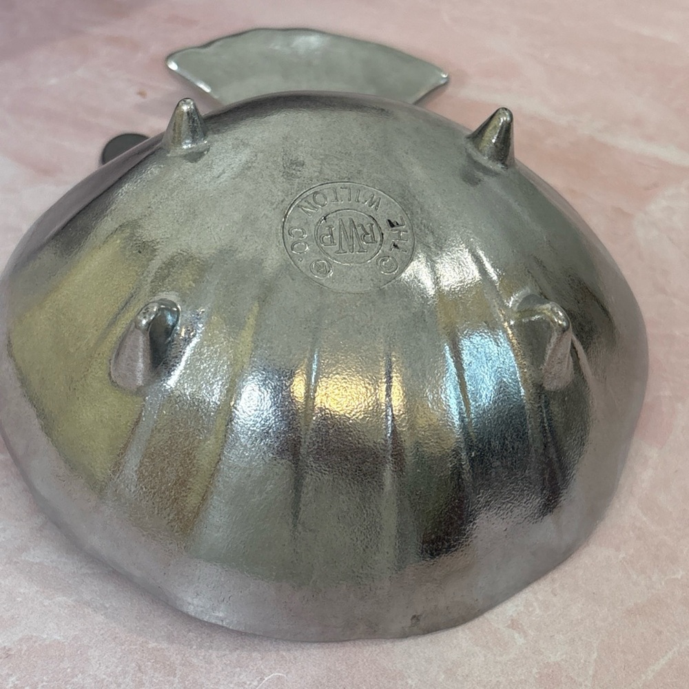 Wilton Armetale Shell Hors D’Oeurvres 2pc Serving Dish. Aluminum. #356934 NWT - Picture 6 of 11
